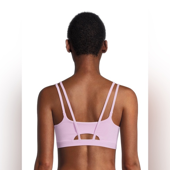 Women’s Avia Purple Sports Bra with Medium Support - Picture 3 of 3